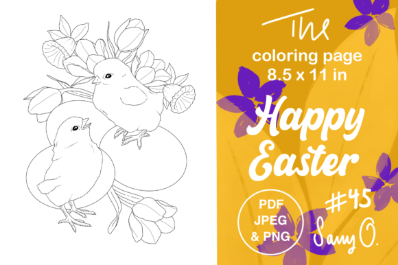 Download Easter Eggs Chick Flower Tulips Daffodil - Tulips Collection