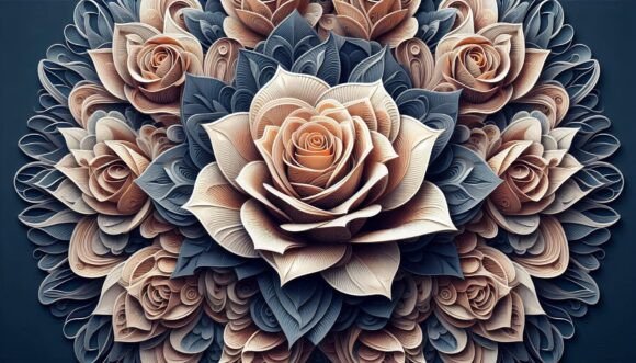 Download Hyper-realistic Roses, Intricate Details - Premium Resources